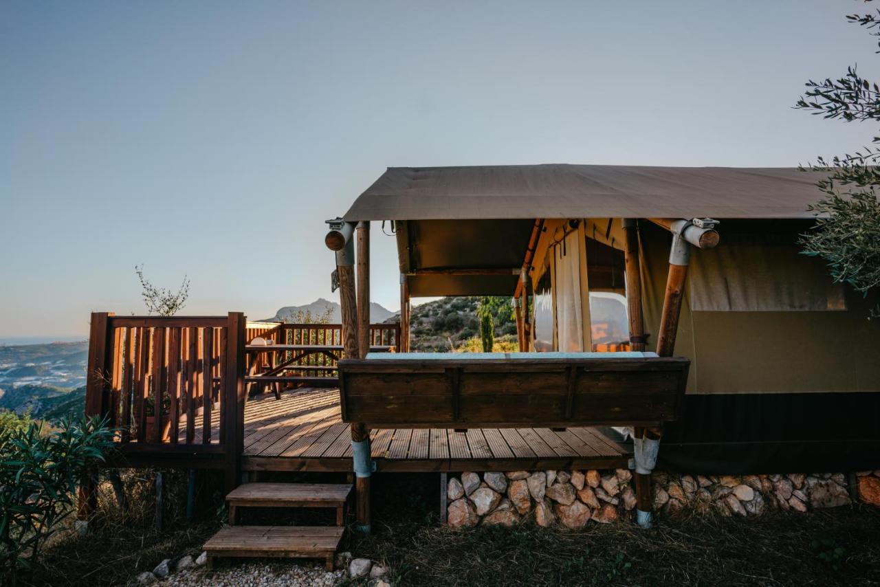 Can Elisa Safari Tent Tárbena エクステリア 写真